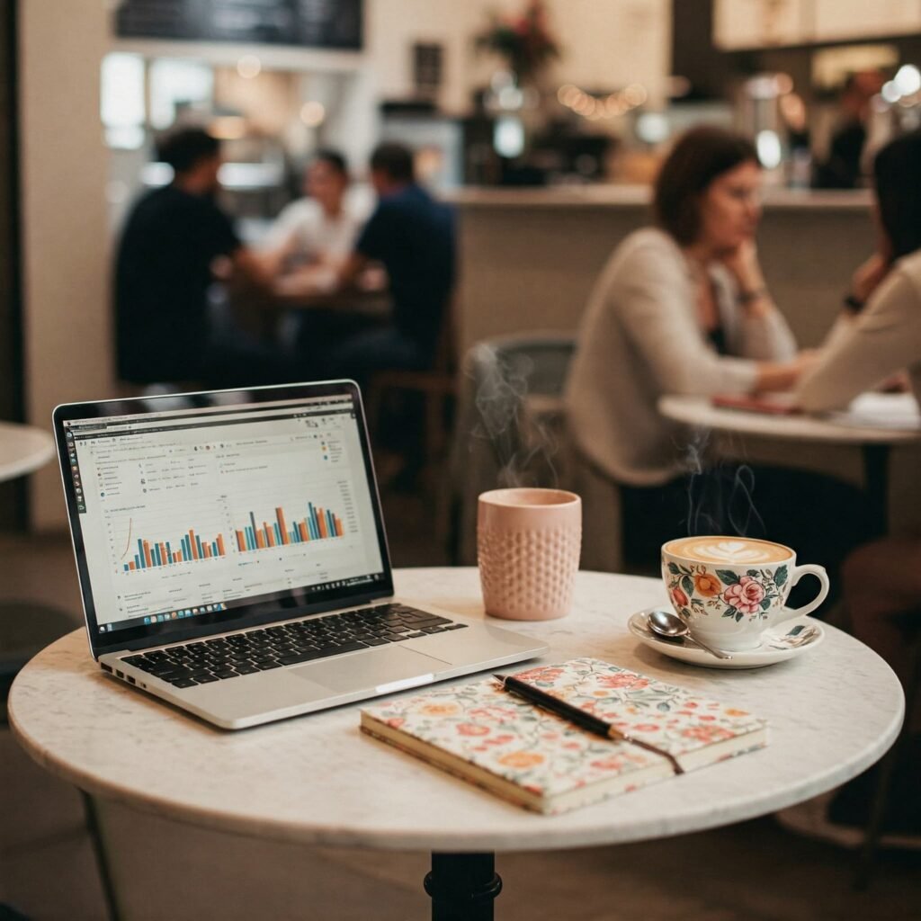 In diesem Blogbeitrag erfährst du, wie du mit Affiliate-Marketing ein stabiles Einkommen aufbaust – ganz ohne eigenes Produkt. Hinweis: Das im Artikel verwendete Bild wurde mit KI generiert.